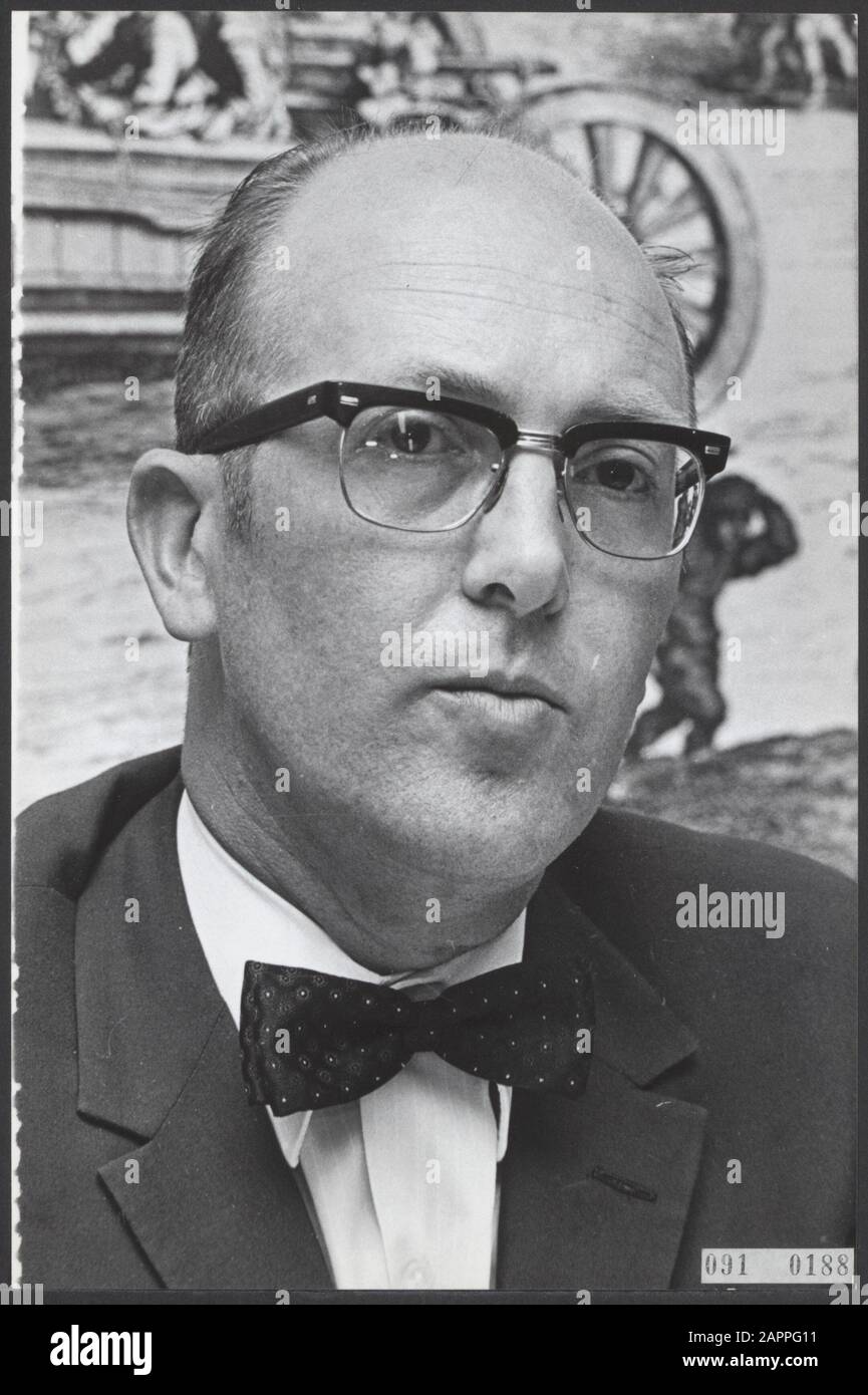 Ritratti, deibel r g Data: 2 settembre 1970 Parole Chiave: Ritratti Nome personale: Deibel r g Foto Stock