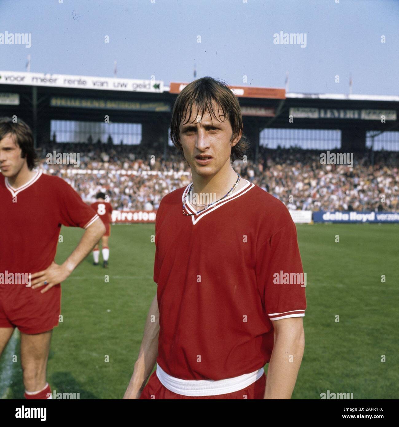 Calcio; Johan Cruijff Data: 10 Ottobre 1971 Parole Chiave: Sport, Football Nome Della Persona: Cruijff, Johan Foto Stock