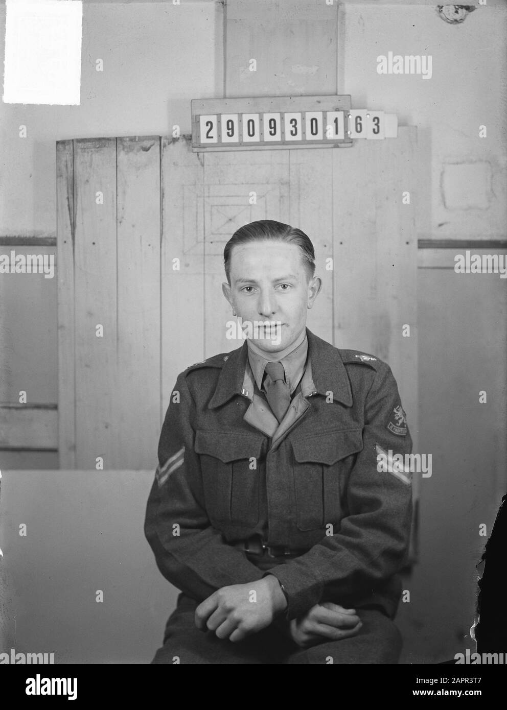 Pasfoto 290930163 Presidente Corporale Data: 31 Gennaio 1950 Nome Personale: Caporale Chair Foto Stock