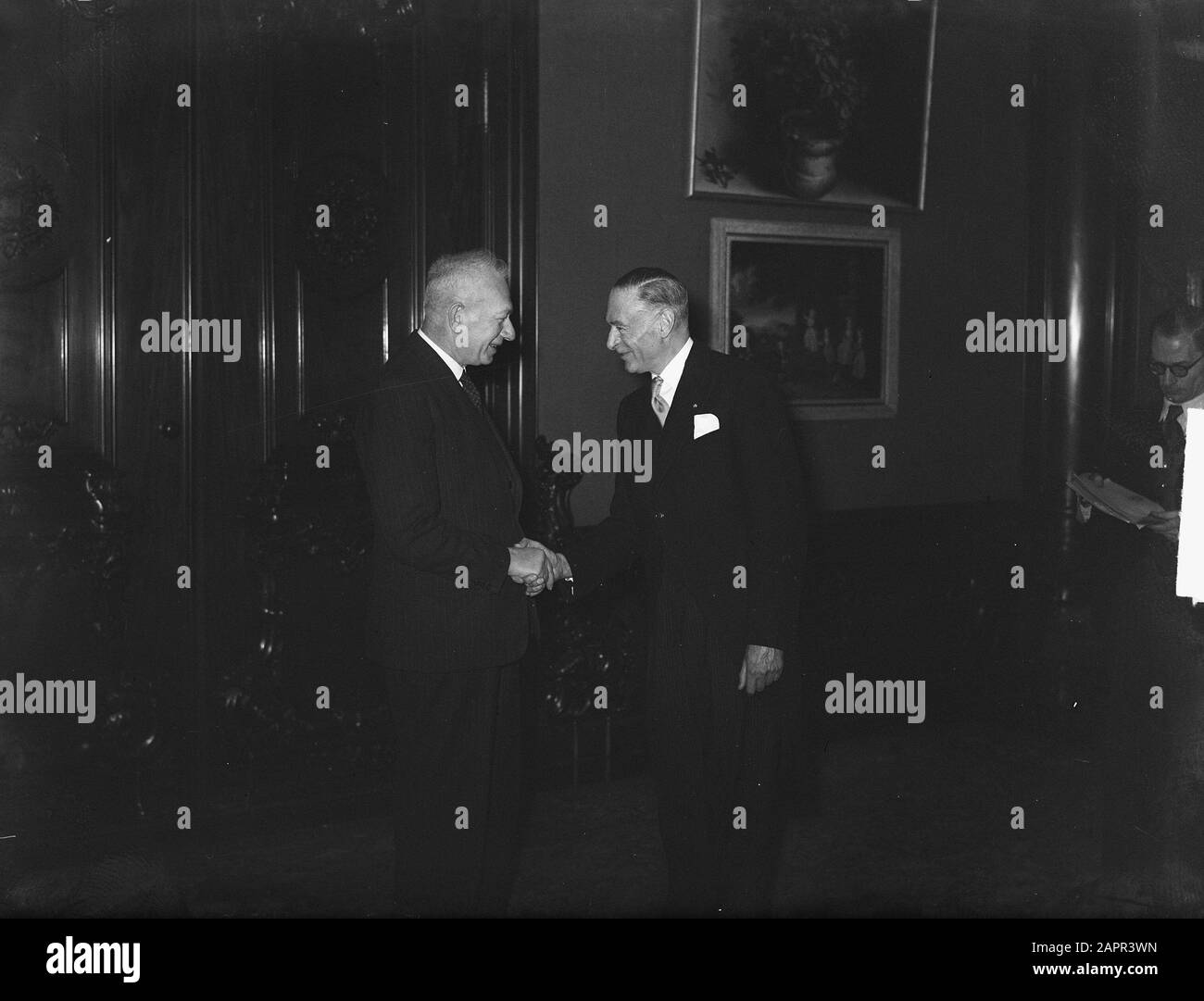 Opere pubbliche 100 anni, Reception Museo della Città Data: 13 febbraio 1950 Parole Chiave: Musei della città, ricevimenti Foto Stock