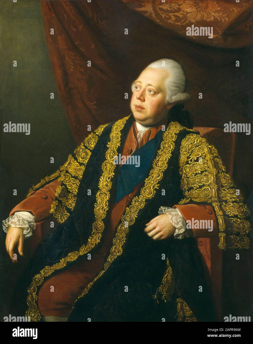 Frederick NORTH, Lord North (1732-1792), primo ministro britannico Foto Stock