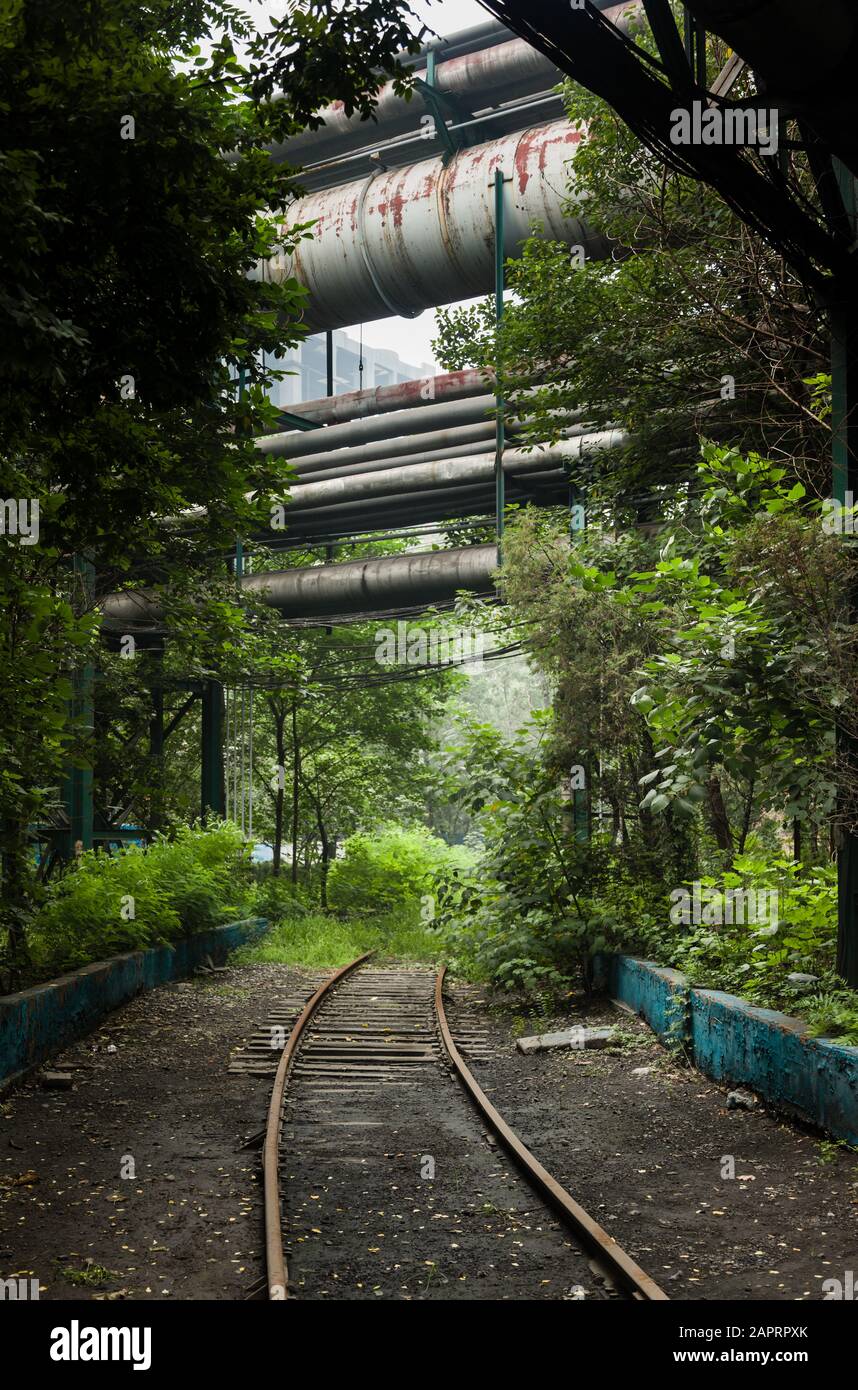 Capital Steel Plant, Pechino Nel 2011 Foto Stock