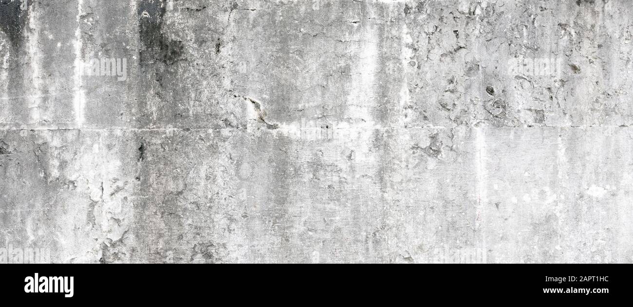 Vecchia struttura in cemento, carta da parati rock, muro di fondo Foto Stock