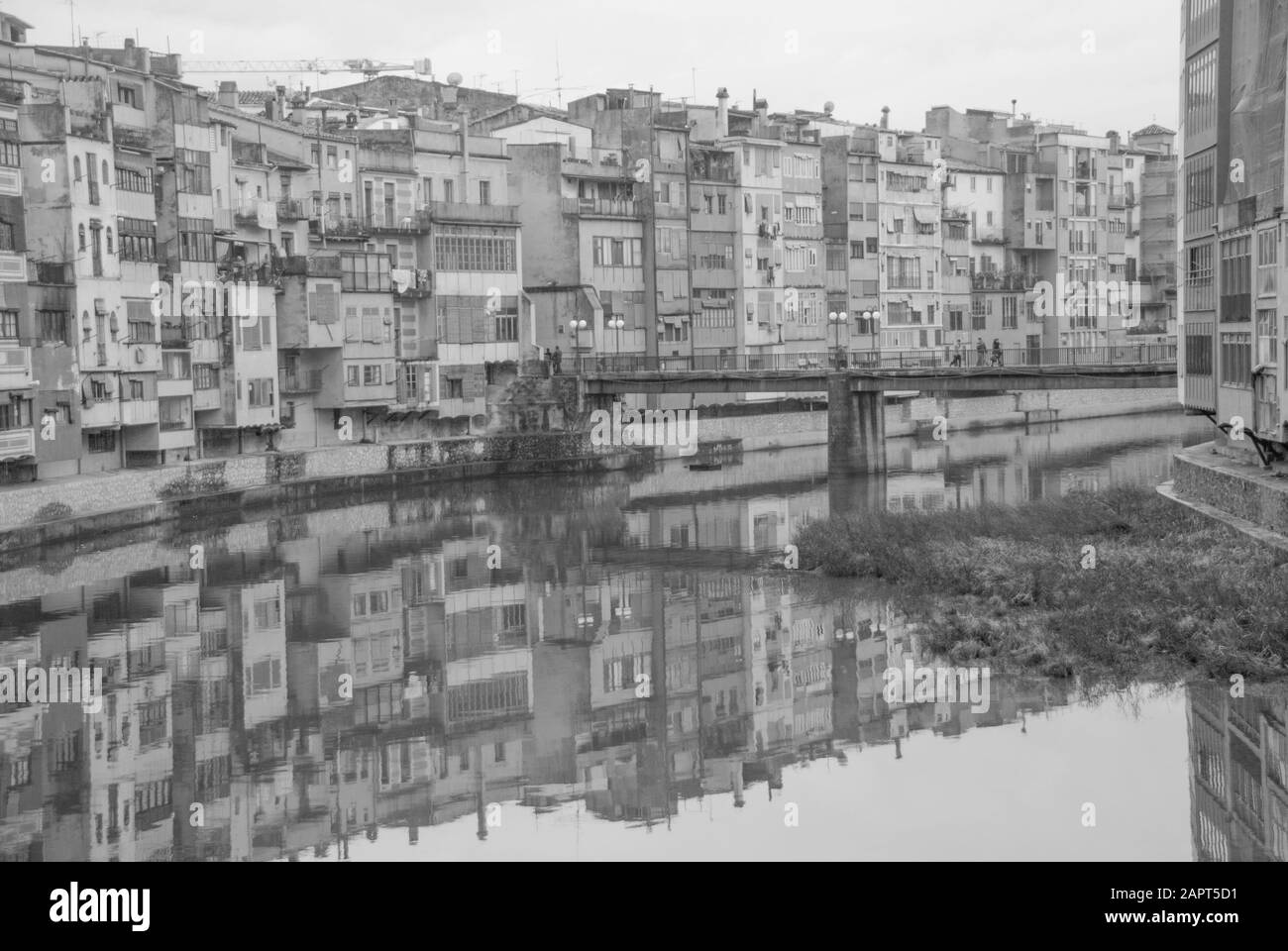 Gerona In Spagna - Gennaio Sun 2009 Foto Stock