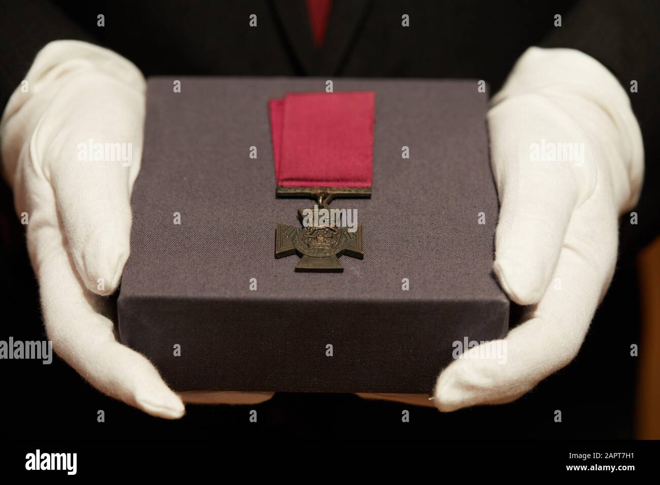 Guy Gibson Vc Medal Wing Commander Guy Penrose Gibson, Vc, Dso & Bar, Dfc & Bar (12 Agosto 1918 - 19 Settembre 1944) Foto Stock