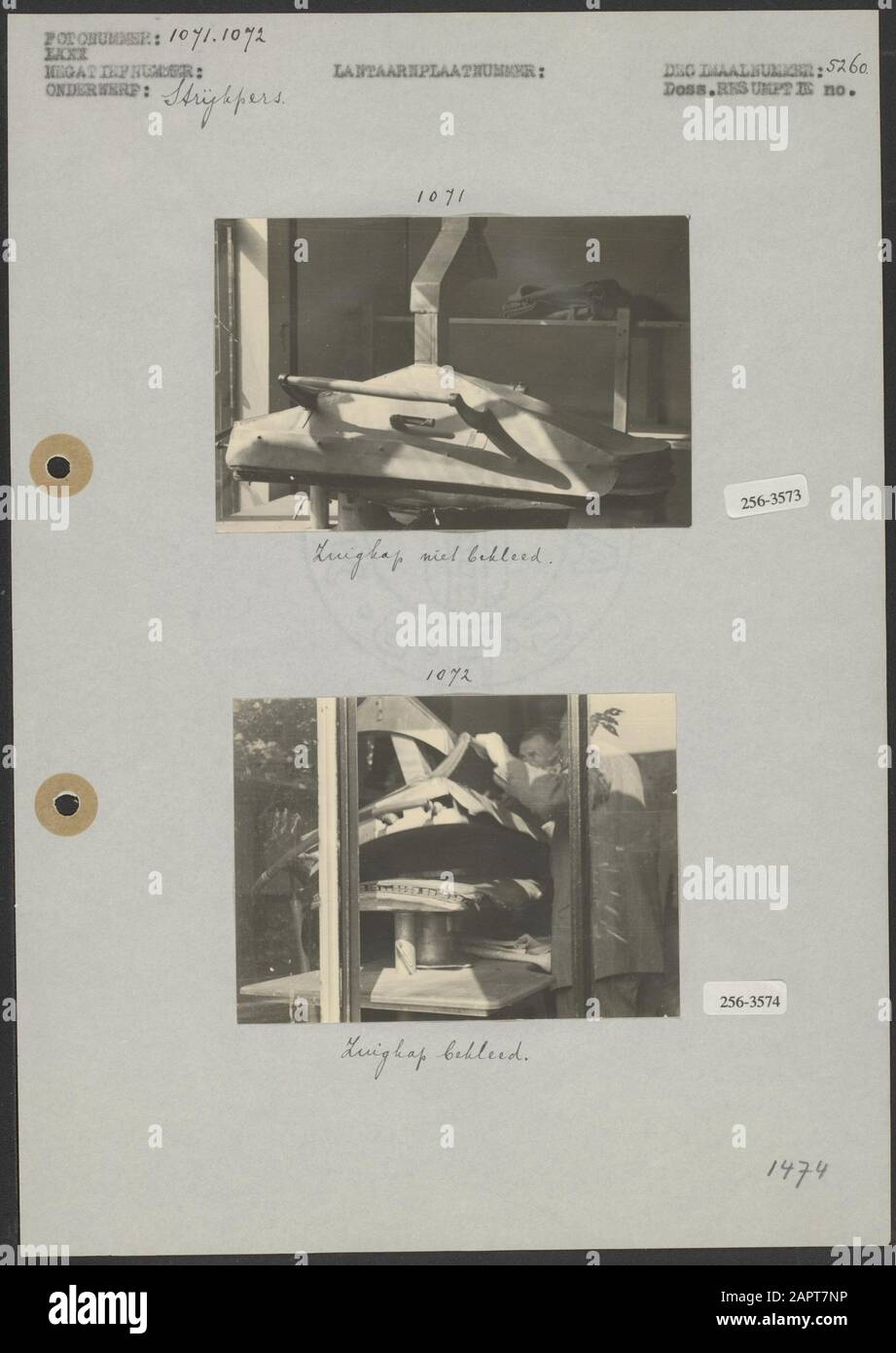 Pulizia tessile Foto 1: Pressa da stiro con cappuccio non rivestito (7,5x11,5 cm; ignoto) Foto 2: Pressa da stiro con cappuccio rivestito (8x10,5 cm; ignoto) Data: Parole Chiave non utilizzate: Amianto, macchine da stiro, tappi per lavaggio Foto Stock