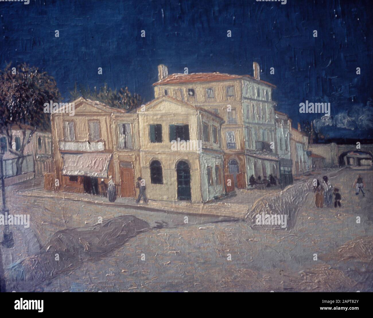 Riproduzione Fotografia Foto di un autoritratto di Vincent van Gogh Data: Parole Chiave non date: Dipinti Nome personale: Gogh, Vincent van Foto Stock