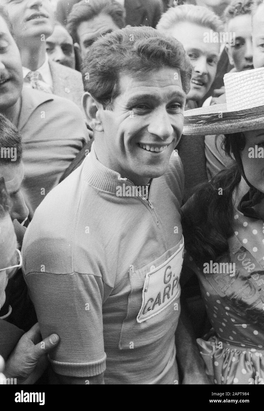 Tour de France, Nencini in Jersey giallo 28 giugno 1960; Foto Stock