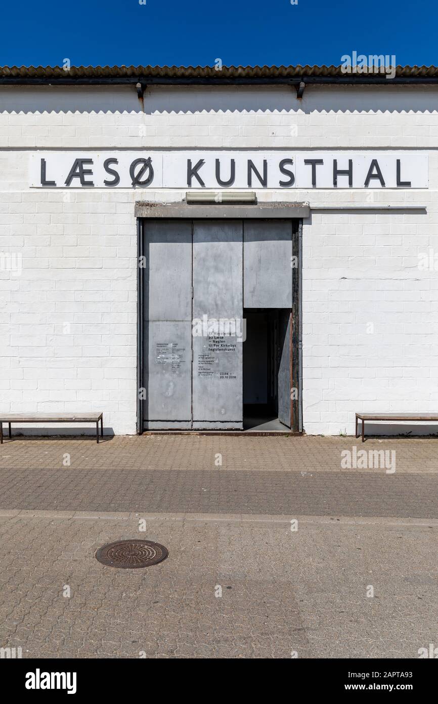 Kunsthal Laesø; Østerby, Laesø, Danimarca Foto Stock