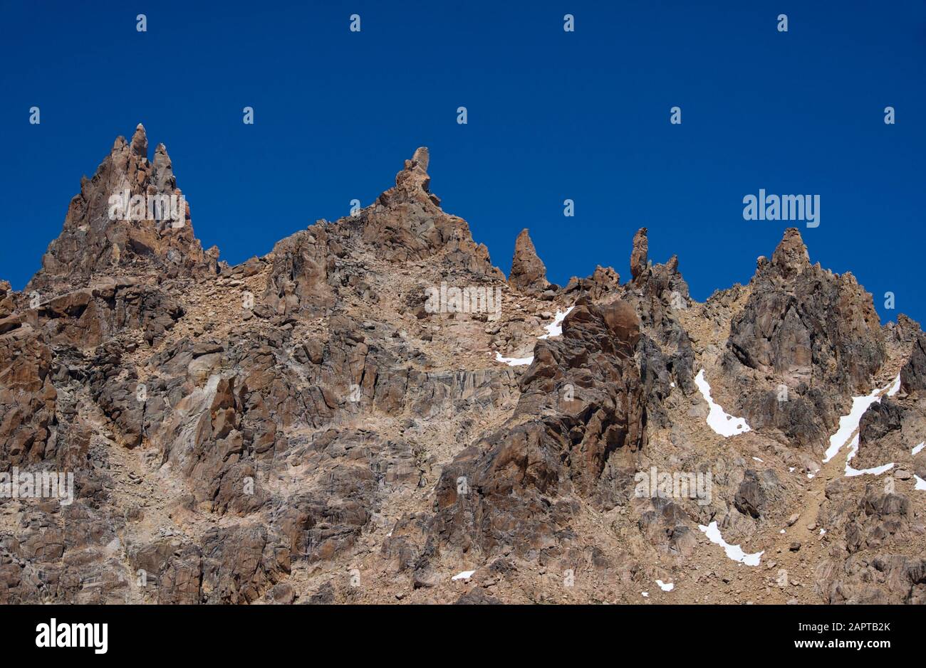 Refugio Frey escursione Foto Stock