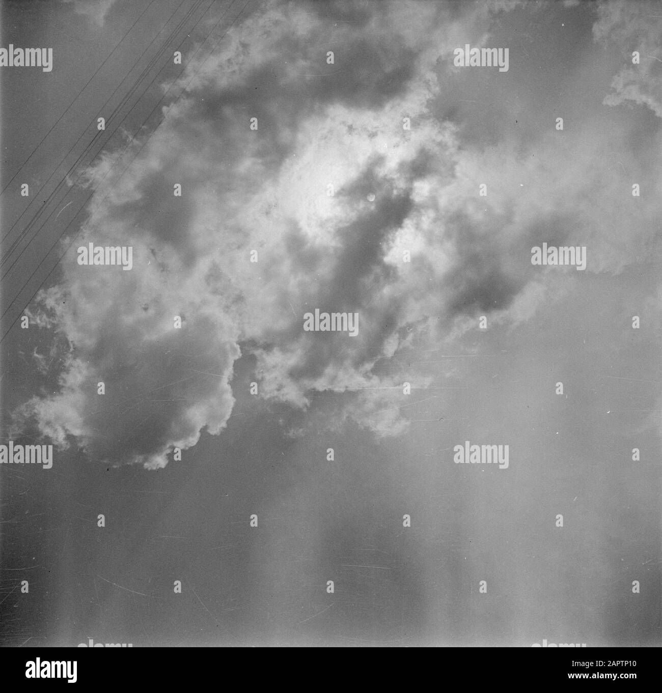 Natura Dutch cloud skies Data: 1937 Località: Olanda Parole Chiave: Cielo, nuvole Foto Stock