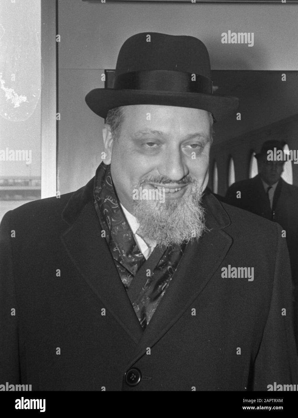 Dr. Immanuel Jakobovits, Capo Rabbino D'Inghilterra, Capo; Foto Stock