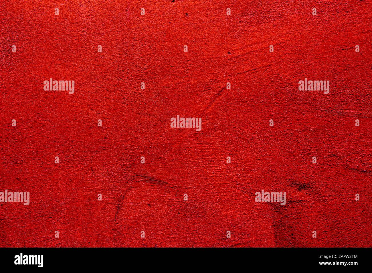 Colore rosso sfondo texture parete con texture di diverse tonalità rosse Foto Stock