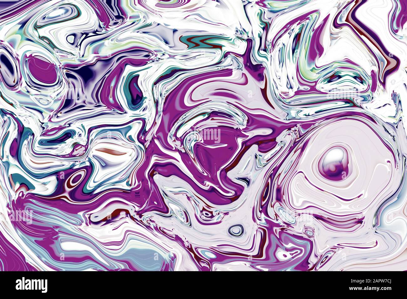 Un abstract psichedelico immagine di sfondo. Foto Stock