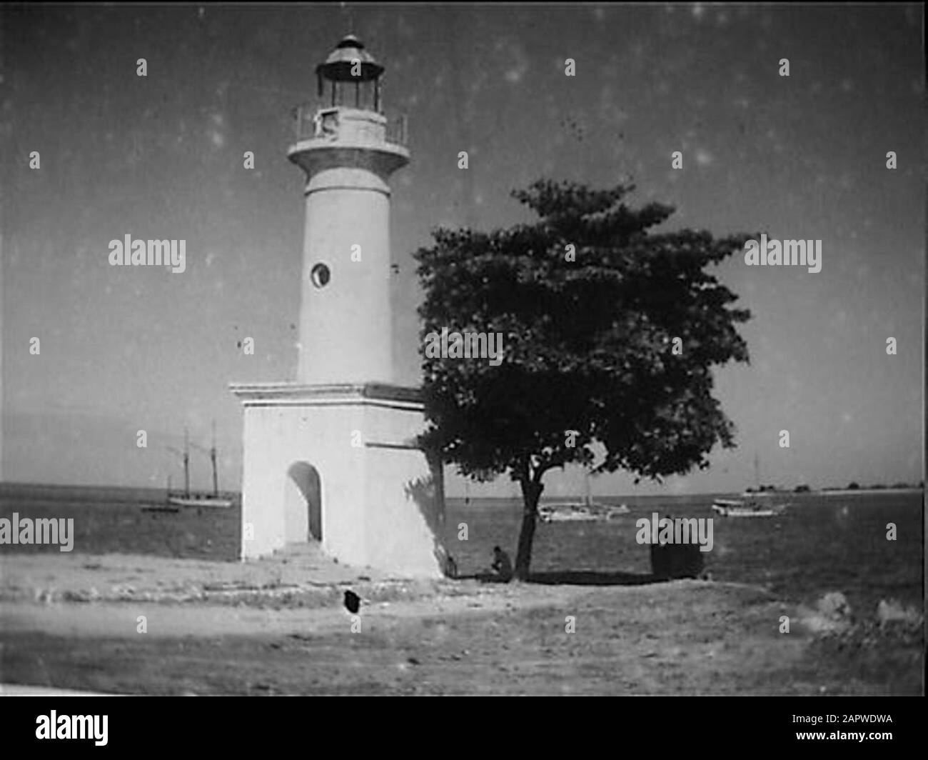 Faro Makassar; Foto Stock