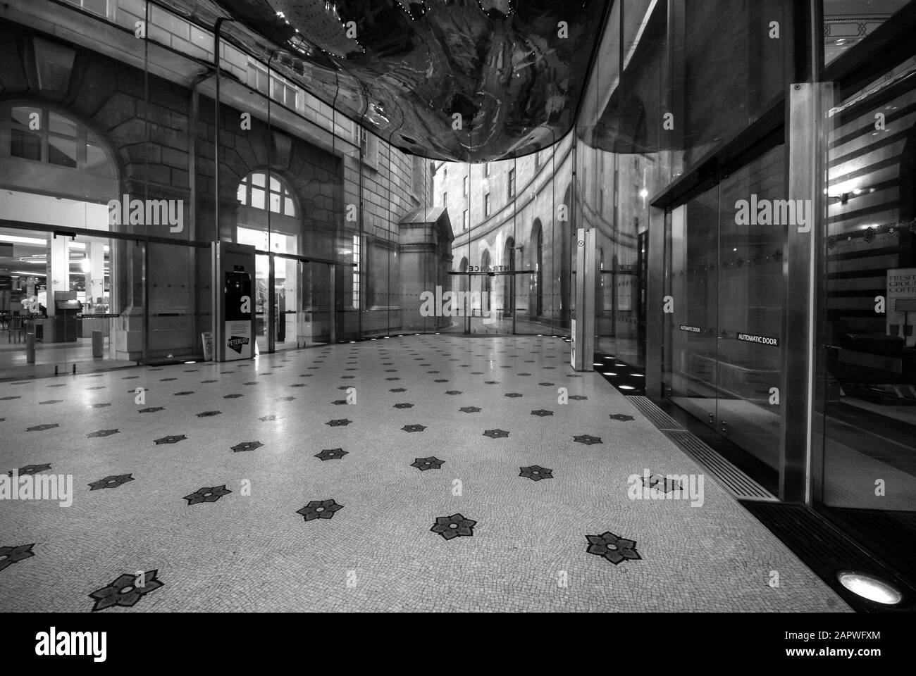 Biblioteca centrale di Manchester Foto Stock