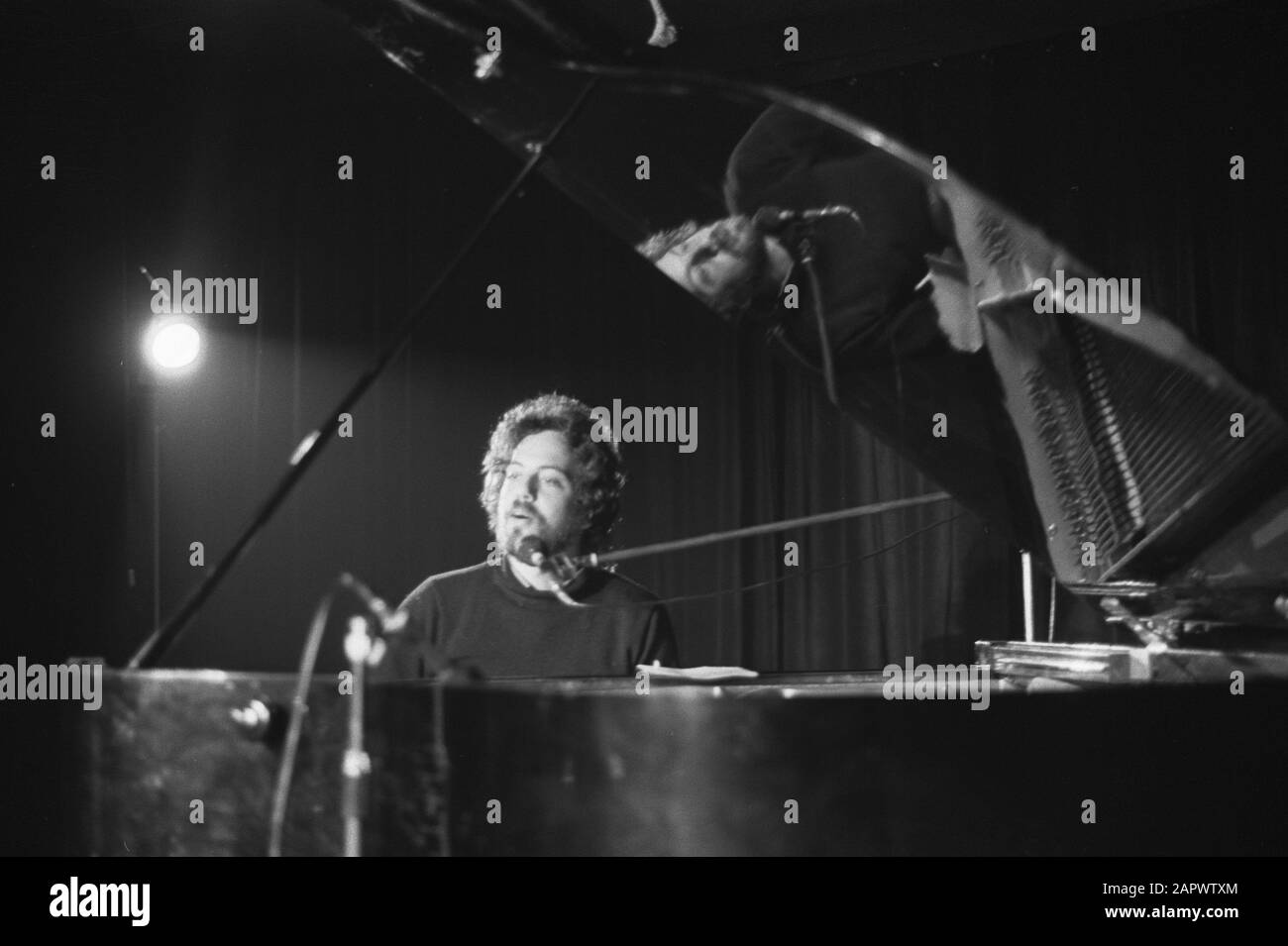 Ultimi artisti al Fonogramma, Billy Joel Data: 13 settembre 1972 Parole Chiave: Pianoforti, cantanti Nome istituto: Fonogramma Foto Stock