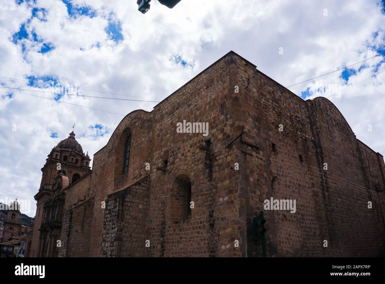 La Chiesa del Tempio fa parte della Cattedrale di Cusco in Perù Foto Stock
