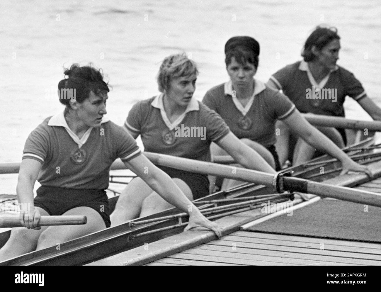 Campionati europei di tosatura femminile a Duisburg, 6. Solo russo quattro, 7 solo olandese quattro; Foto Stock