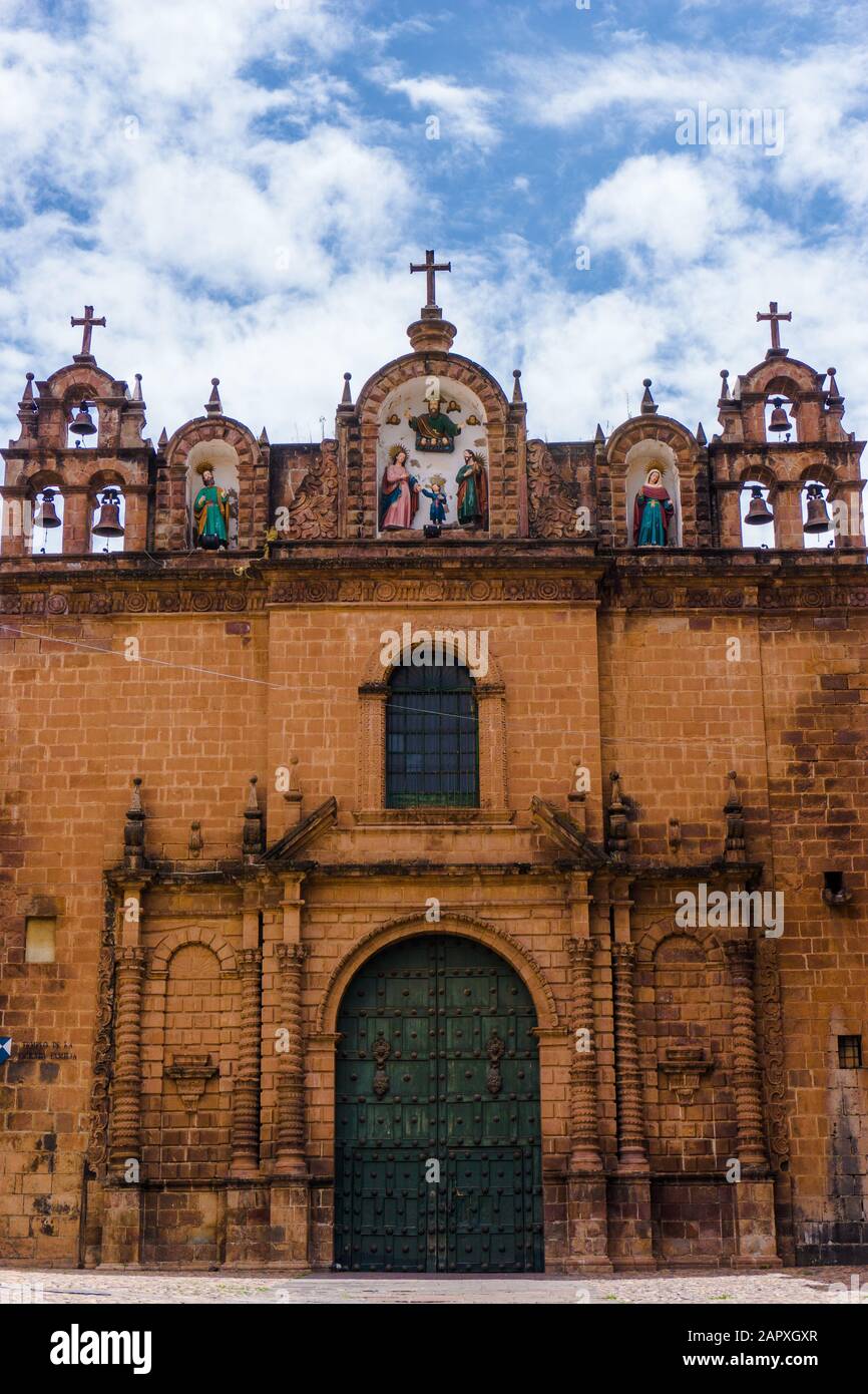 Santa chiesa di famiglia parte della Cattedrale di Cusco in Perù Foto Stock