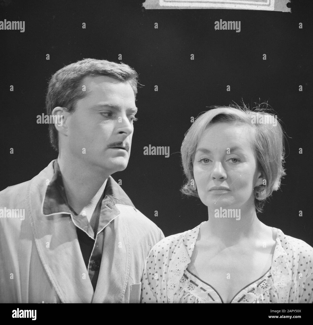 TV-game Rendez vous Met Grazia Tom Keyl Data: 12 aprile 1962 Parole Chiave: Giochi TV Foto Stock