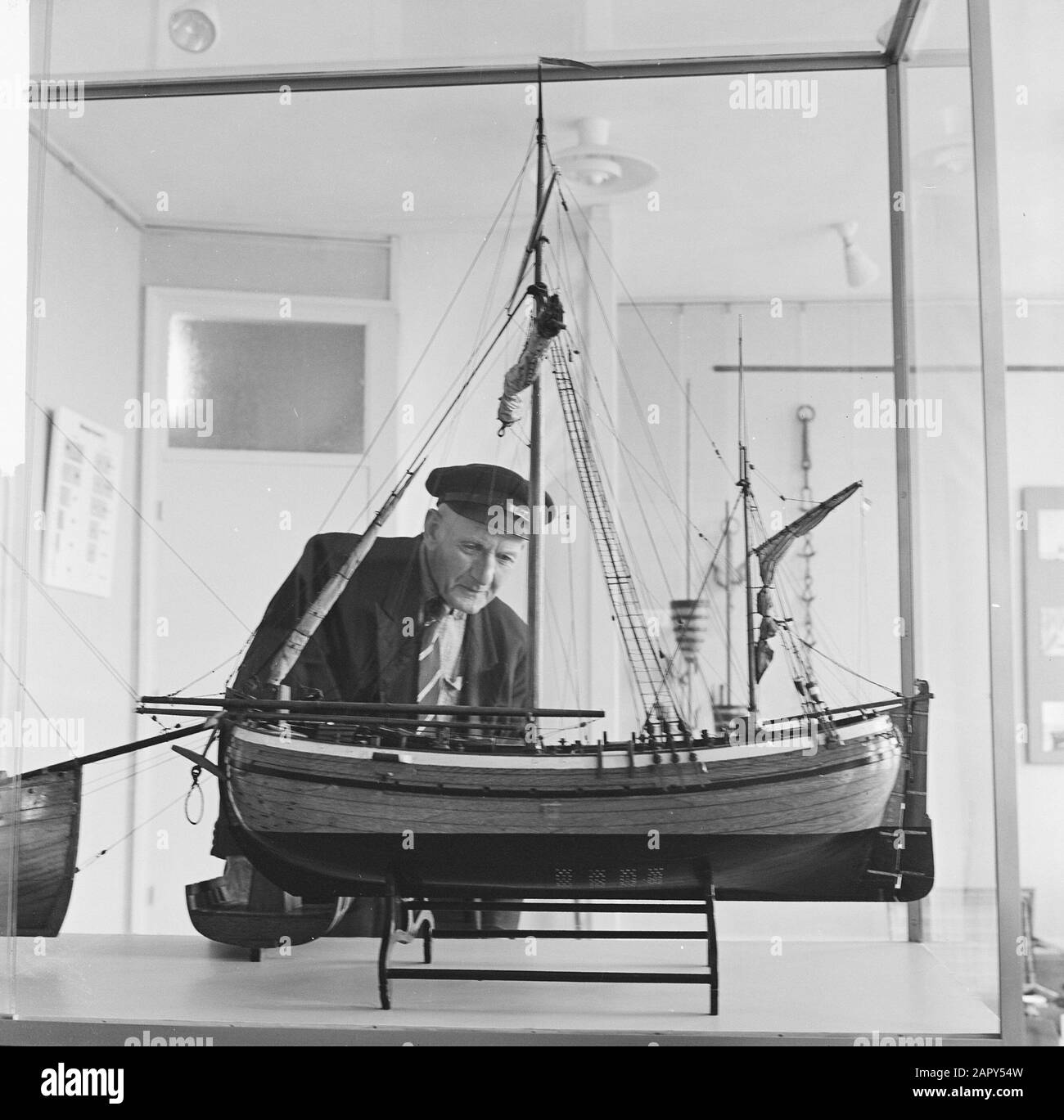 Museo Della Pesca Di Vlaardingen Data: 11 Luglio 1962 Località: Vlaardingen, Zuid-Holland Parole Chiave: Musei Della Pesca Foto Stock