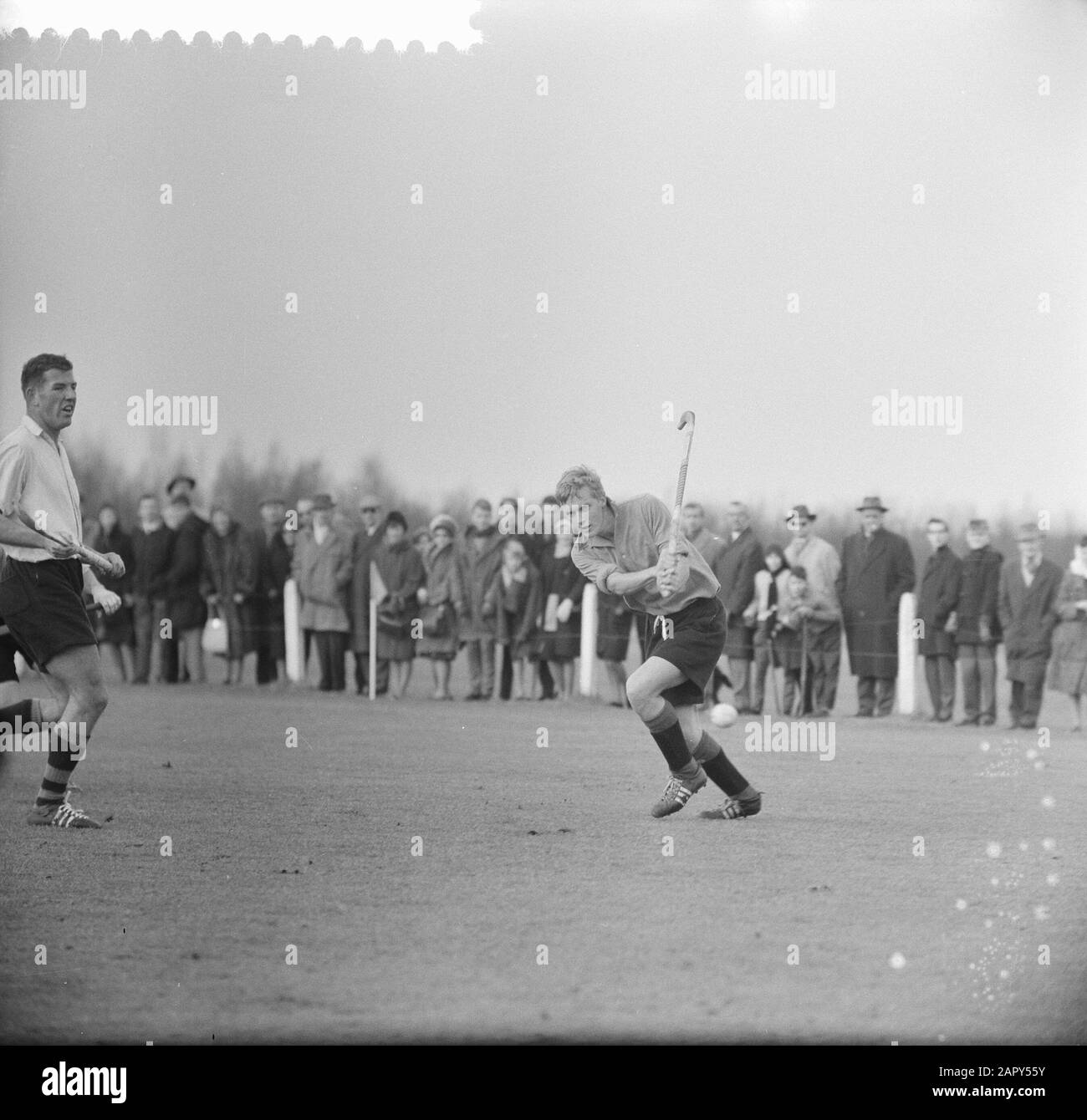 Hockey Pari A 0/0-0 Data: 11 Febbraio 1962 Località: Amsterdam, Pari A 10 Parole Chiave: Hockey Foto Stock