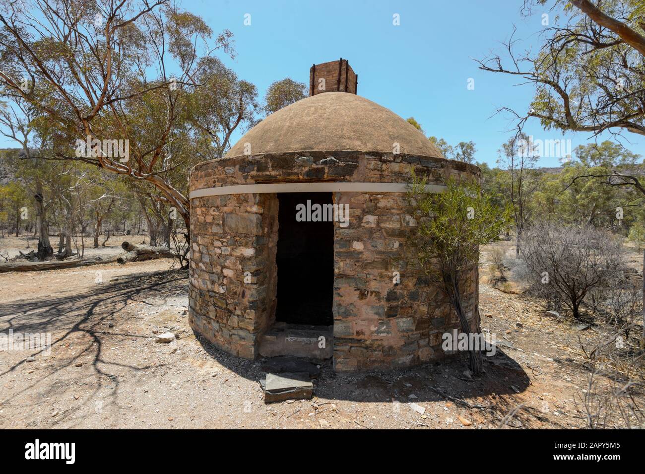 Fonderie Storiche In Rame Bollabollana, 1870, Parco Nazionale Gammon Ranges, Australia Meridionale, Australia Foto Stock