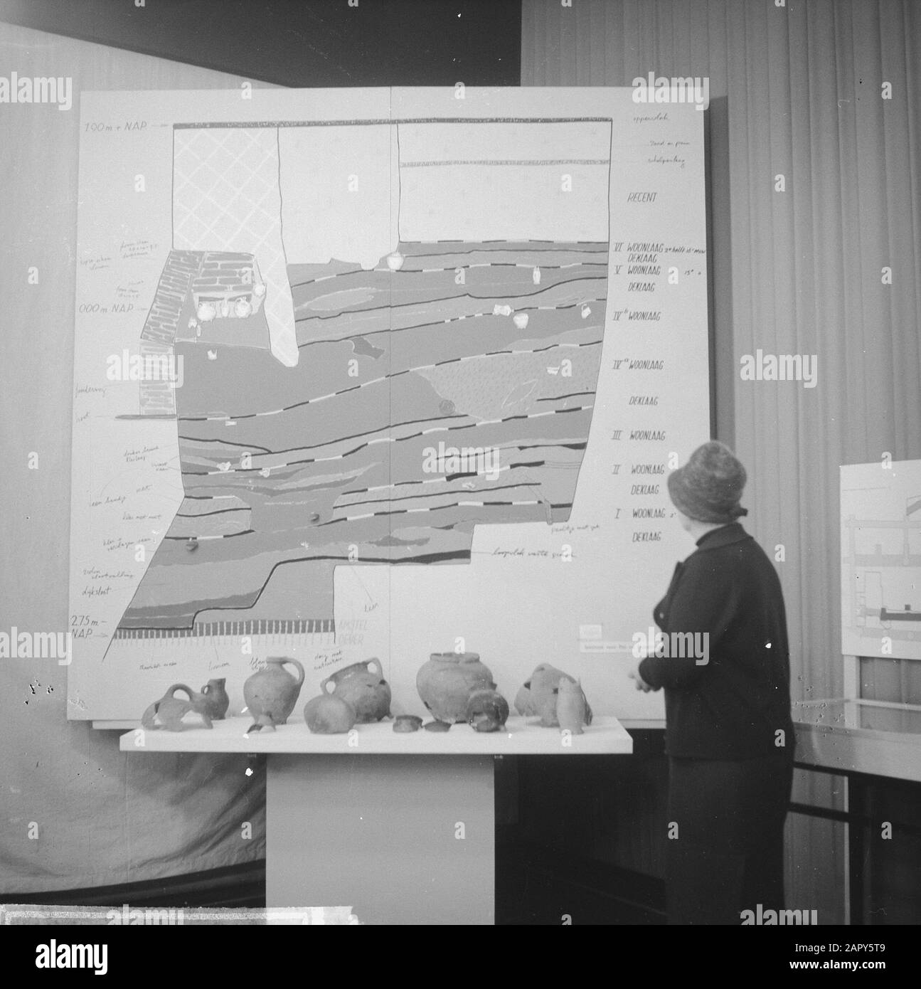Oggetti da Amsterdam suolo Data: 23 Novembre 1962 Parole Chiave: Oggetti Foto Stock