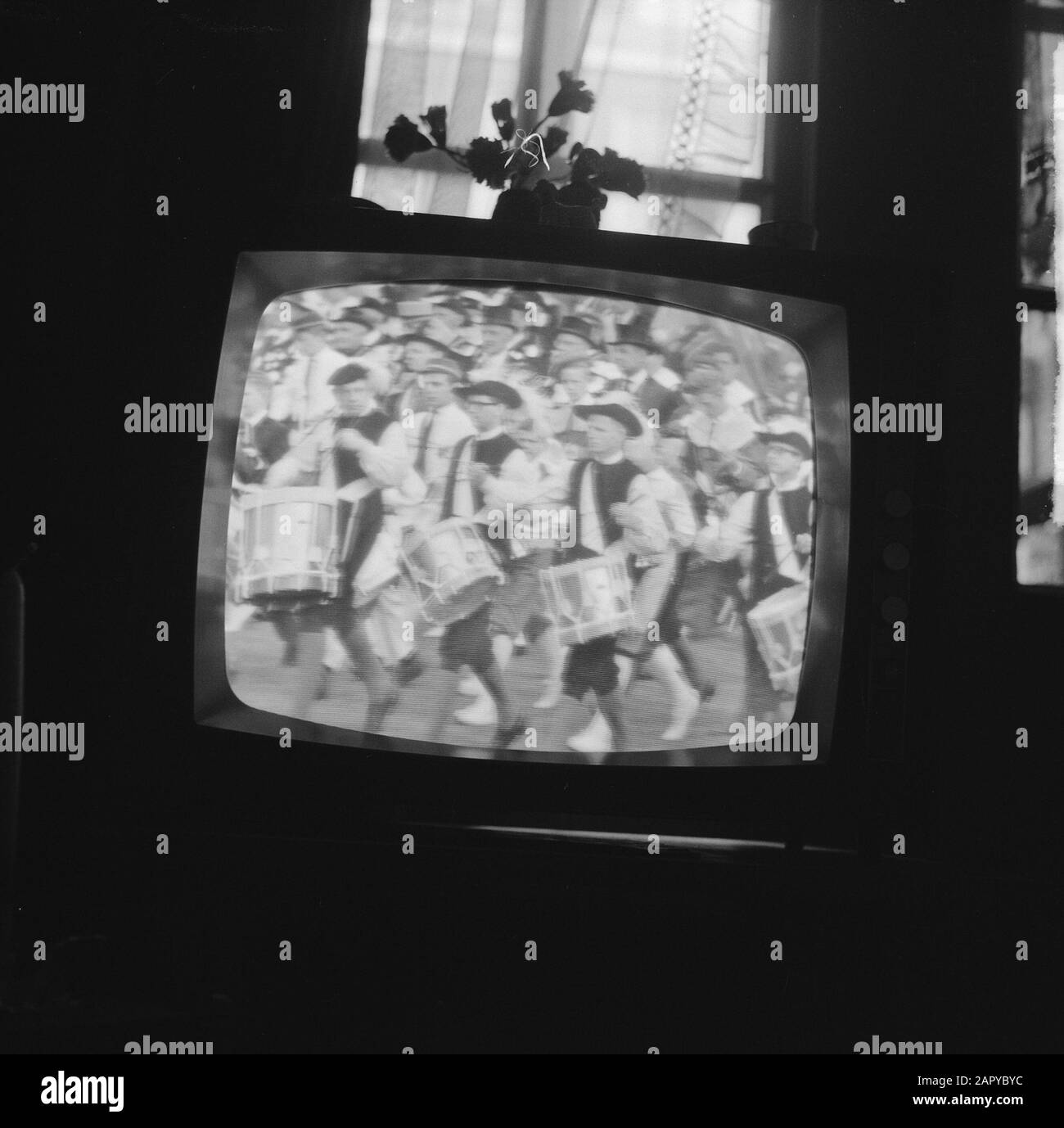 Registrazioni televisive di Queen's Day Data: 30 Aprile 1964 Parole Chiave: Queen DAYS Foto Stock