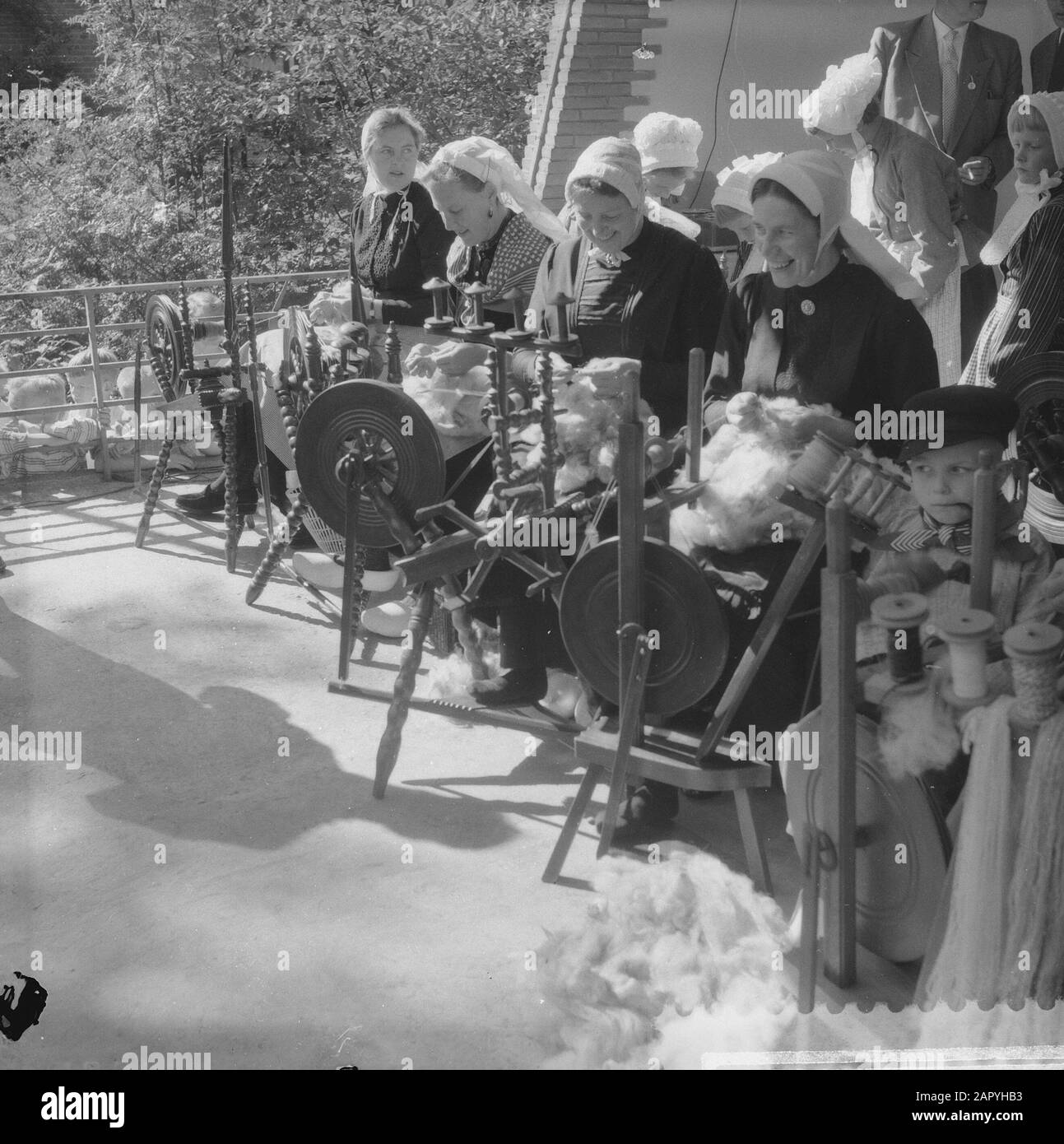 Edese heideweek, ruote rotanti in azione Data: 18 agosto 1959 Foto Stock