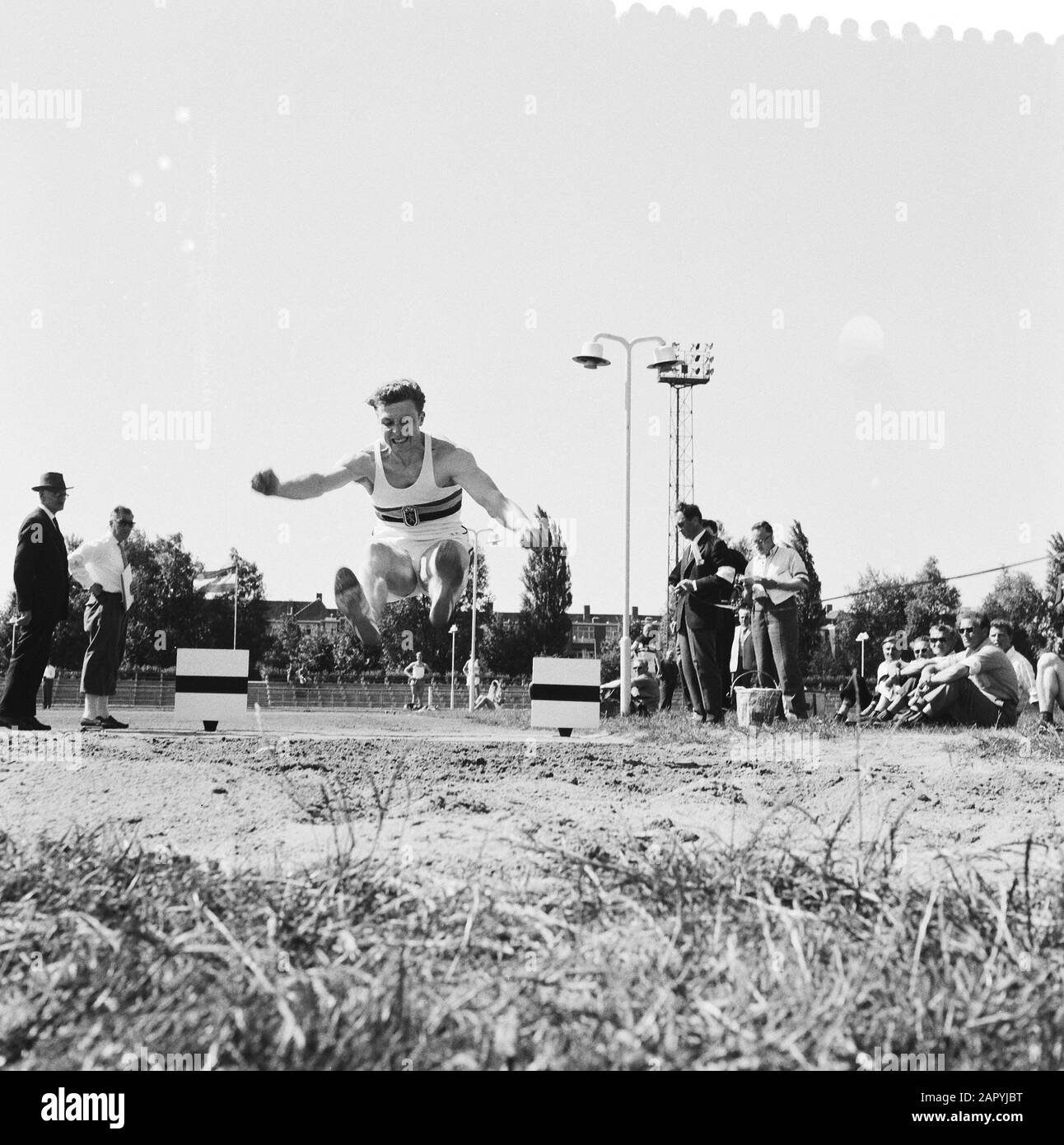 Concorso internazionale Decathlon uomini Data: 25 giugno 1960 Parole Chiave: Concorsi Decathlon Foto Stock
