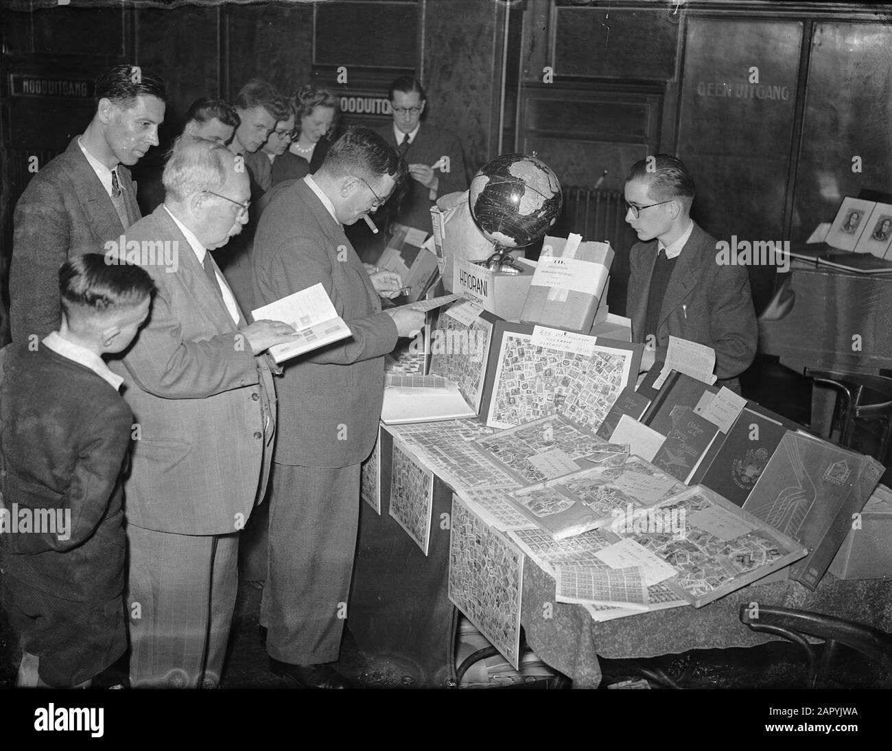 Data Di Scambio Timbro: 14 Maggio 1948 Foto Stock