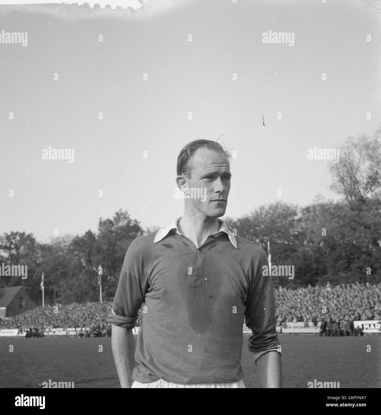 Giocatori (titoli) di Alkmaar, Peggeman Data: 17 Ottobre 1960 Località: Alkmaar, Noord-Holland Parole Chiave: Giocatori, sport, calcio Foto Stock