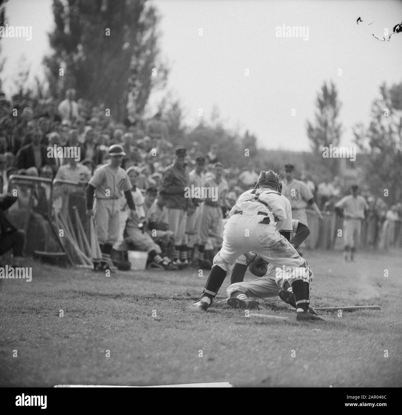 Baseball EHS contro OVVVO 4-4 momento del gioco Data: 11 giugno 1962 Parole Chiave: Baseball Foto Stock Baseball EHS contro OVVVO 4-4 momento del gioco Data: 11 giugno 1962 Parole Chiave: Baseball Foto Stock