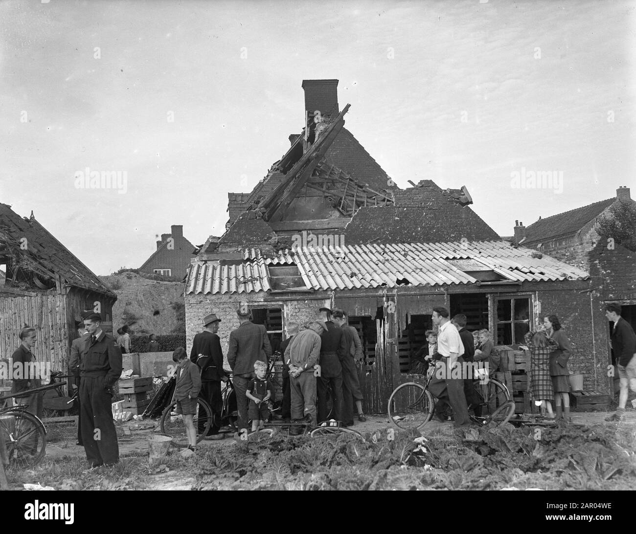 Incidente Aereo Valkenburg Data: 24 Agosto 1948 Località: Valkenburg, Zuid-Holland Parole Chiave: Incidenti Aerei Foto Stock