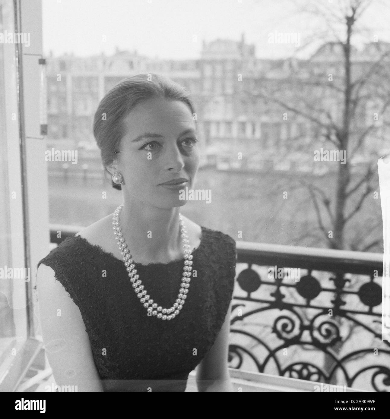 Attrice francese Capucine Data: 25 aprile 1962 Parole Chiave: Attrici, star del cinema, ritratti Nome personale: Capucine Foto Stock