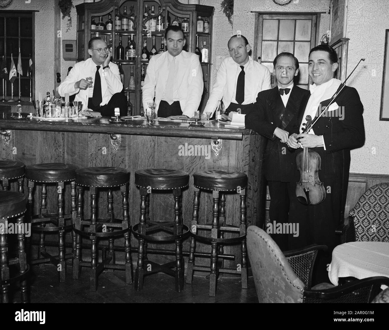 Diner Doelenhotel Data: 27 Dicembre 1948 Parole Chiave: Diner Nome Utente: Doelenhotel Foto Stock