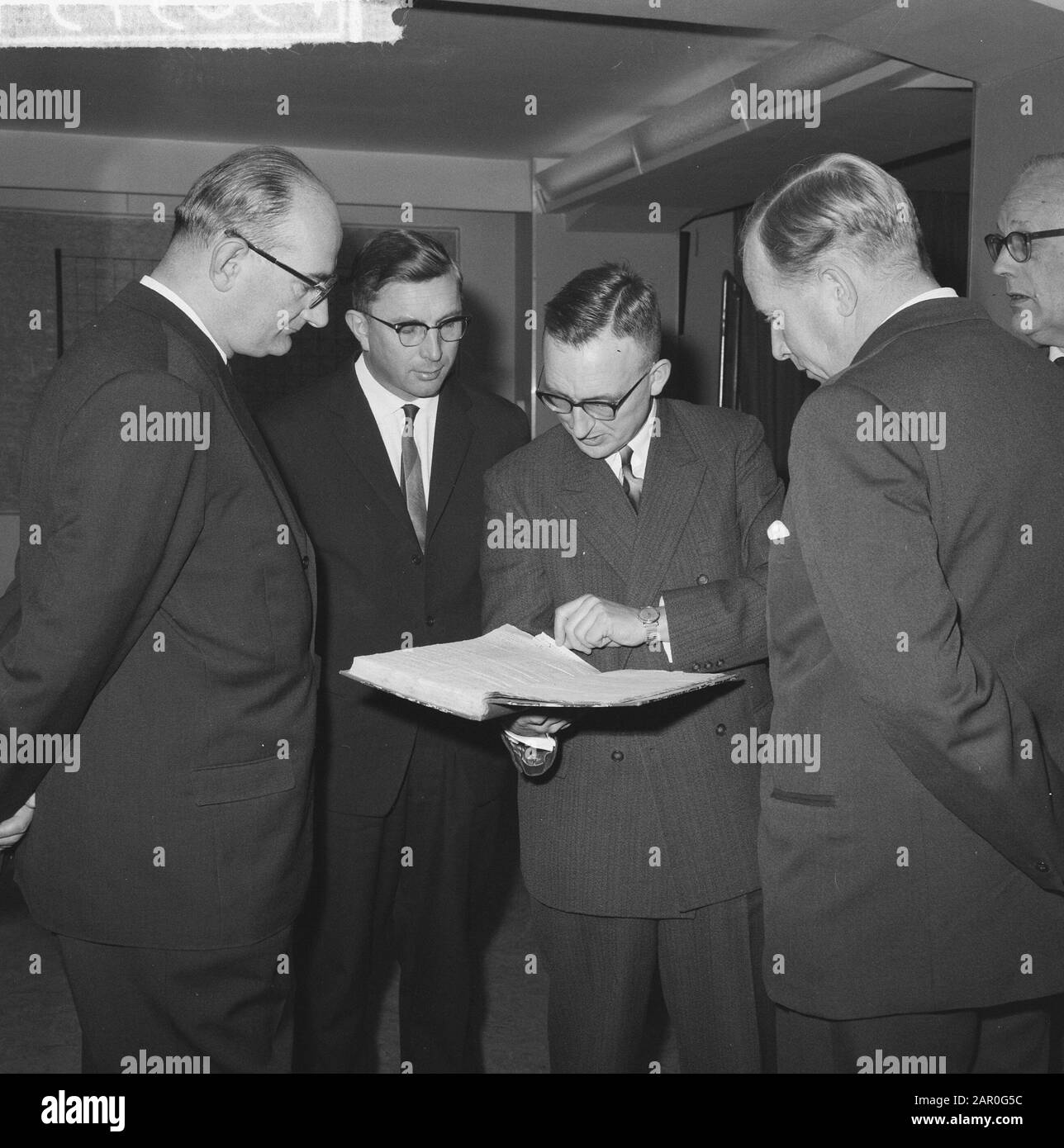 Cessione Titoli Data Di Negoziazione: 12 Dicembre 1963 Parole Chiave: Negoziazione Titoli Foto Stock