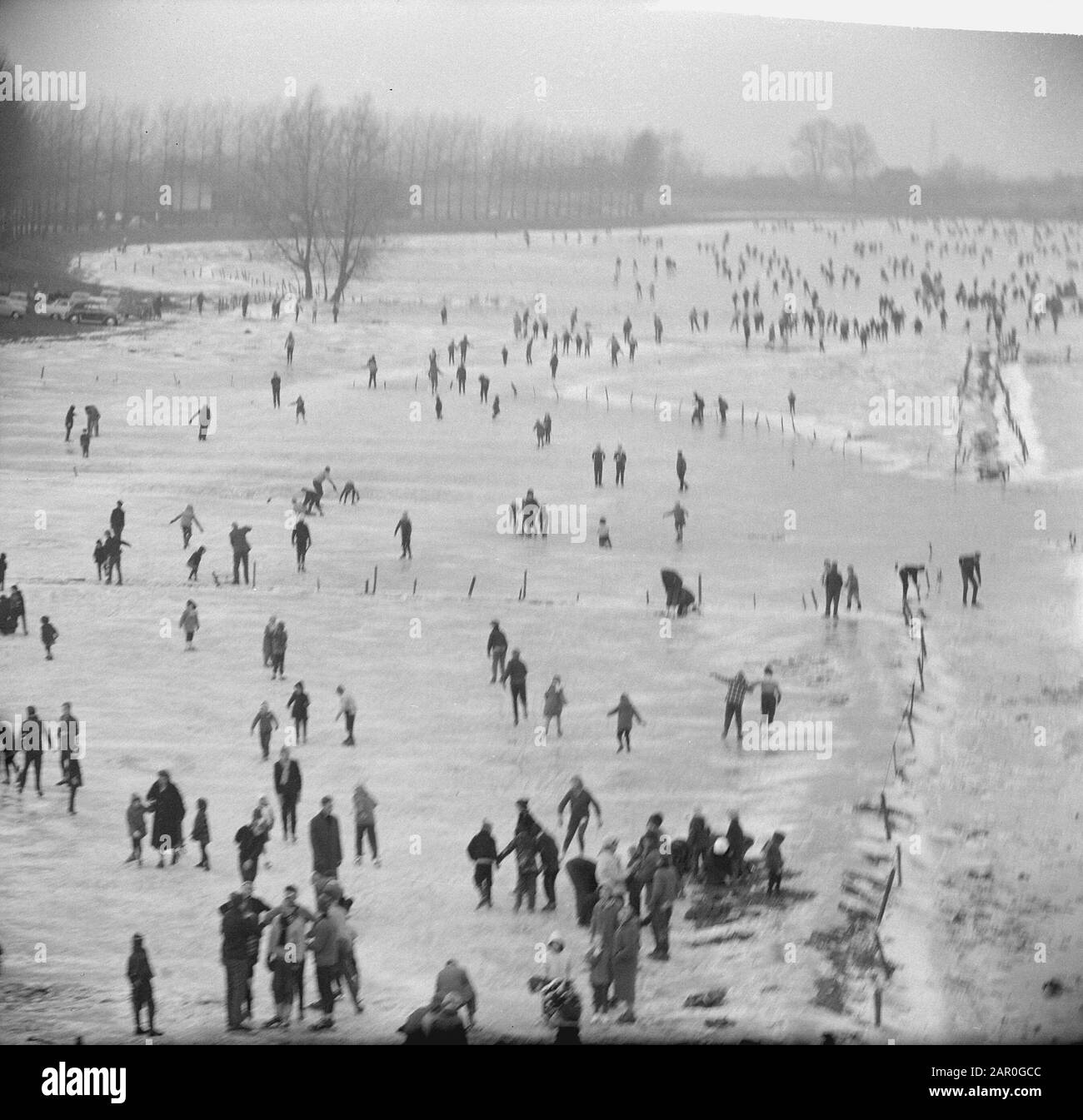 Stampa sul ghiaccio Data: 16 dicembre 1963 Parole Chiave: Pattinaggio, sport Foto Stock
