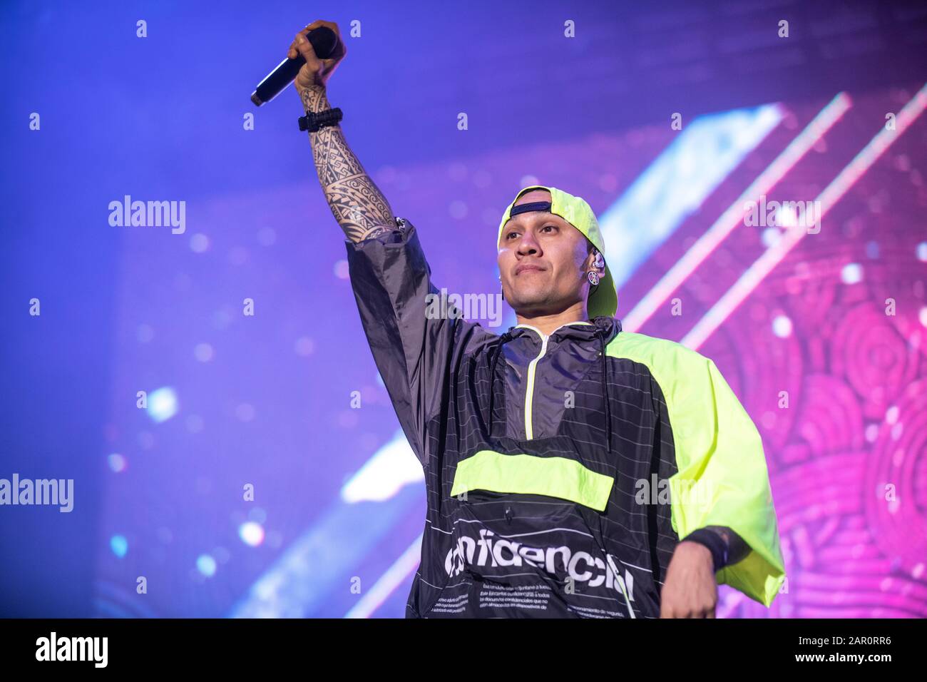 Black Eyed Peas In Scena Al Festival Cruïlla, Barcellona, 3 Giugno 2019. Fotografo: Ale Espaliat Foto Stock