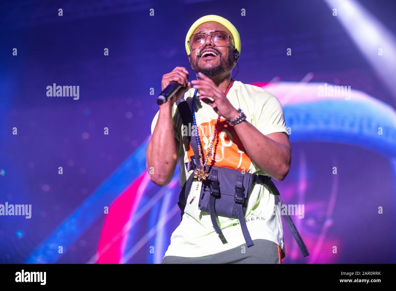 Black Eyed Peas In Scena Al Festival Cruïlla, Barcellona, 3 Giugno 2019. Fotografo: Ale Espaliat Foto Stock