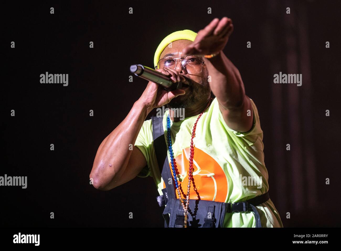 Black Eyed Peas In Scena Al Festival Cruïlla, Barcellona, 3 Giugno 2019. Fotografo: Ale Espaliat Foto Stock