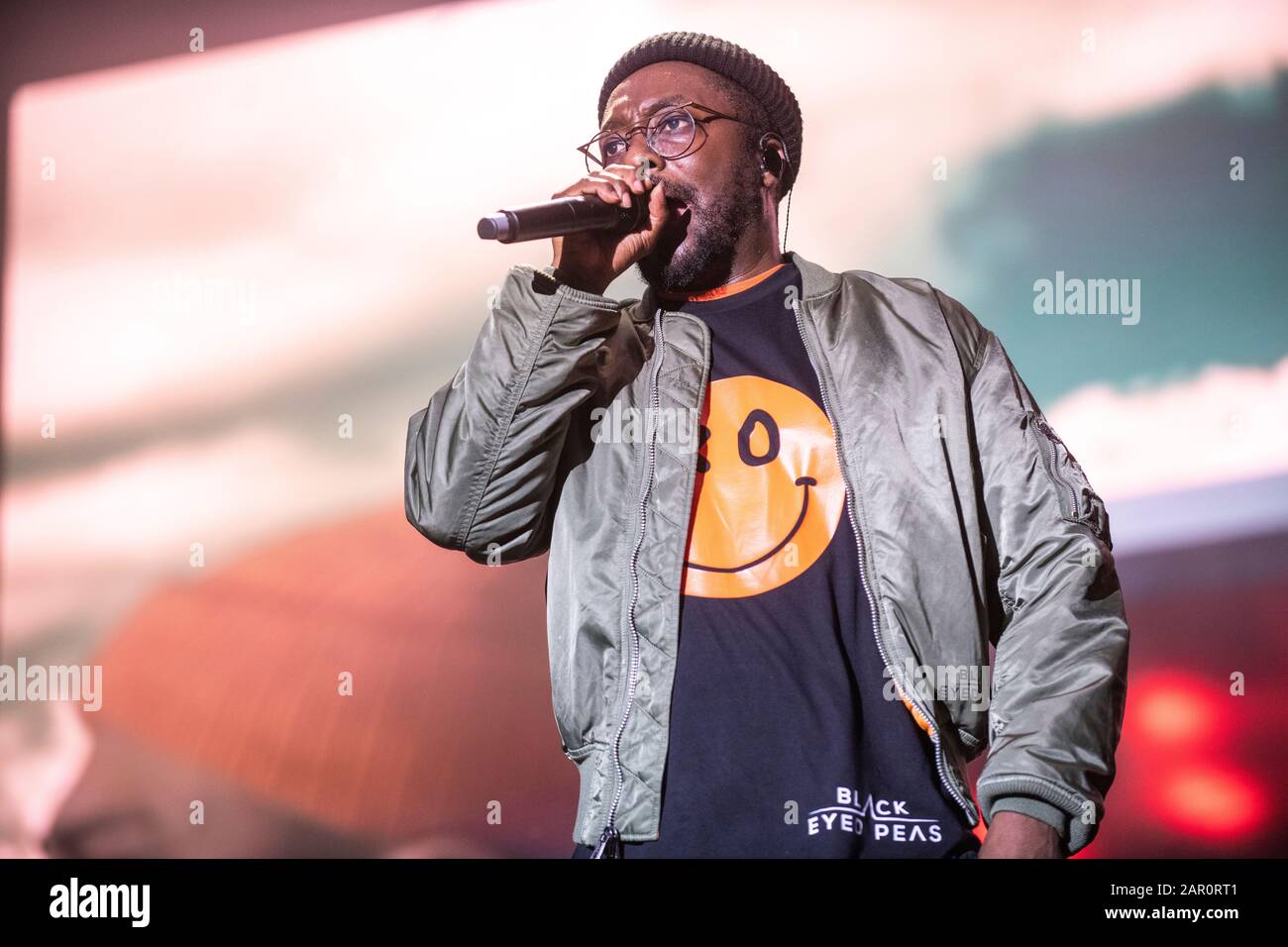 Black Eyed Peas In Scena Al Festival Cruïlla, Barcellona, 3 Giugno 2019. Fotografo: Ale Espaliat Foto Stock