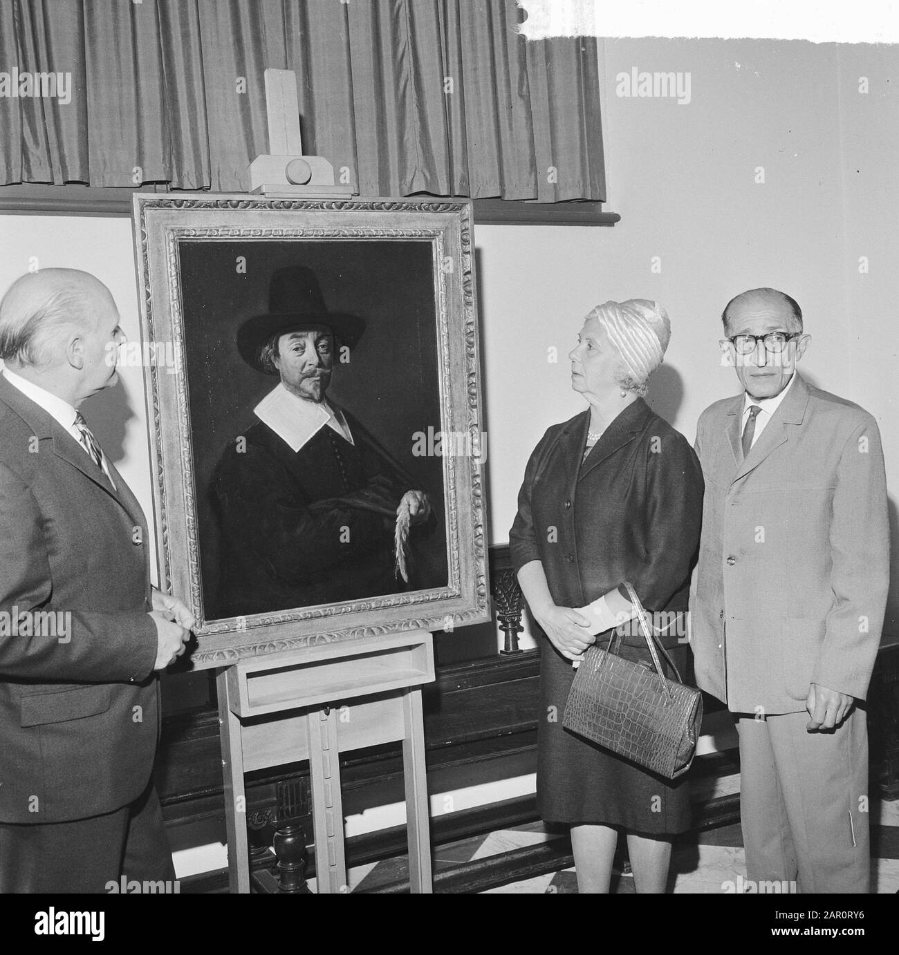 Un nuovo vecchio maestro di Frans Hals, Sig. E Sig.ra Leonid Hotinov Data: 20 maggio 1964 Nome personale: Guarisci FRANCESE Foto Stock