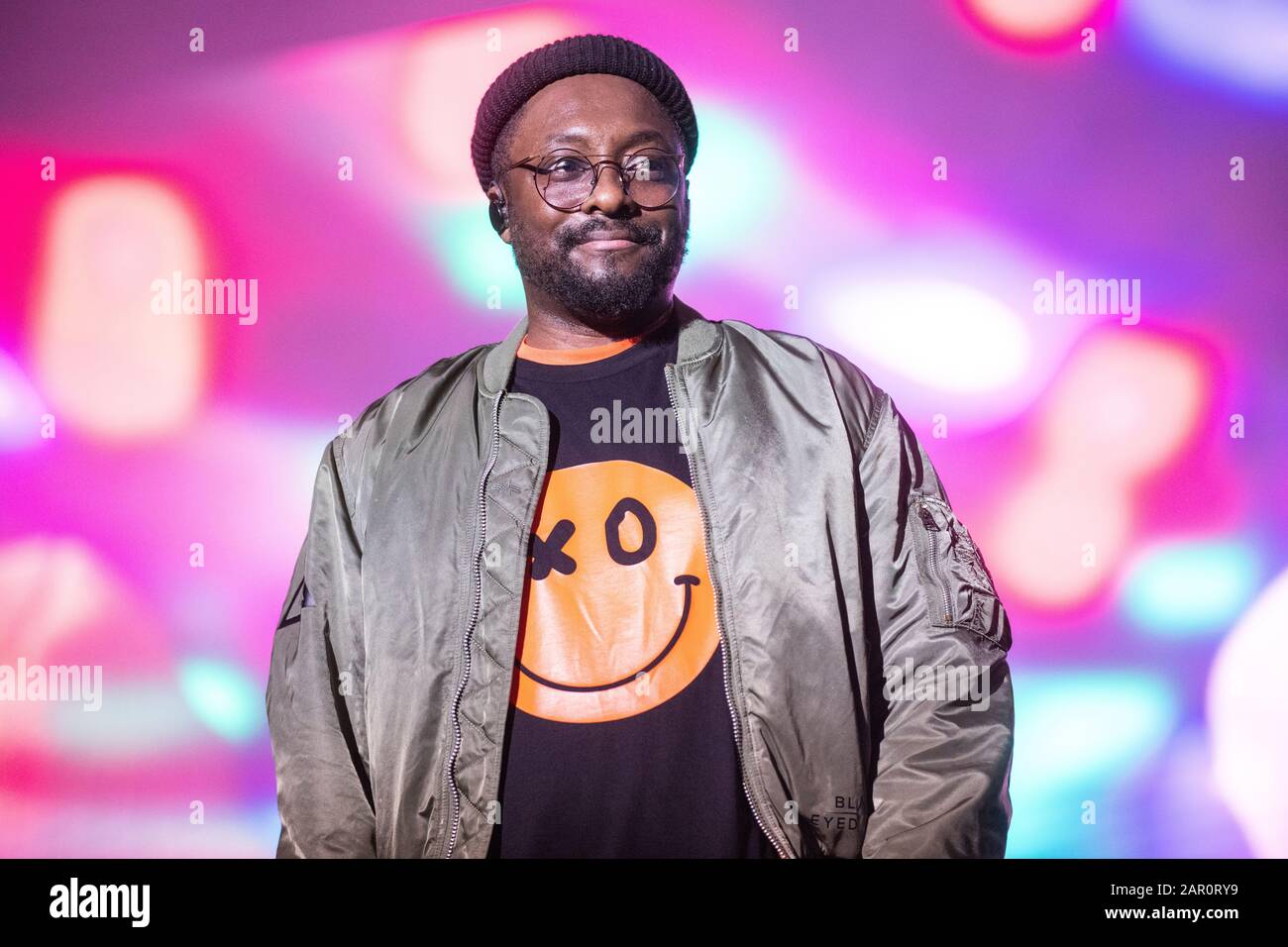 Black Eyed Peas In Scena Al Festival Cruïlla, Barcellona, 3 Giugno 2019. Fotografo: Ale Espaliat Foto Stock