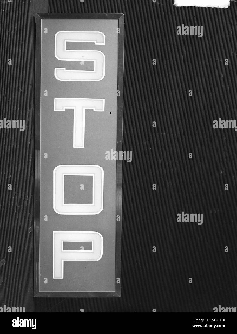 Lightboxes Stop Date: 3 Marzo 1949 Parole Chiave: Lightboxes, Pubblicità Foto Stock