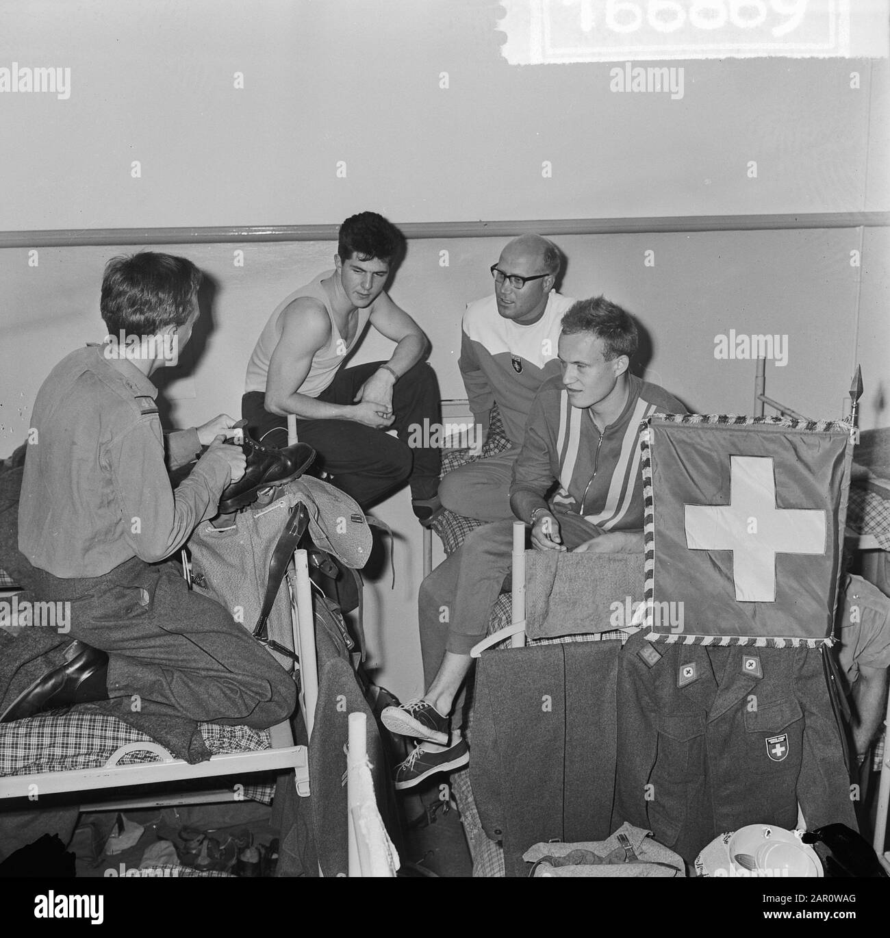 Quattro Giorni A Nijmegen, La Data Svizzera: 27 Luglio 1964 Località: Nijmegen Parole Chiave: Escursionisti Foto Stock