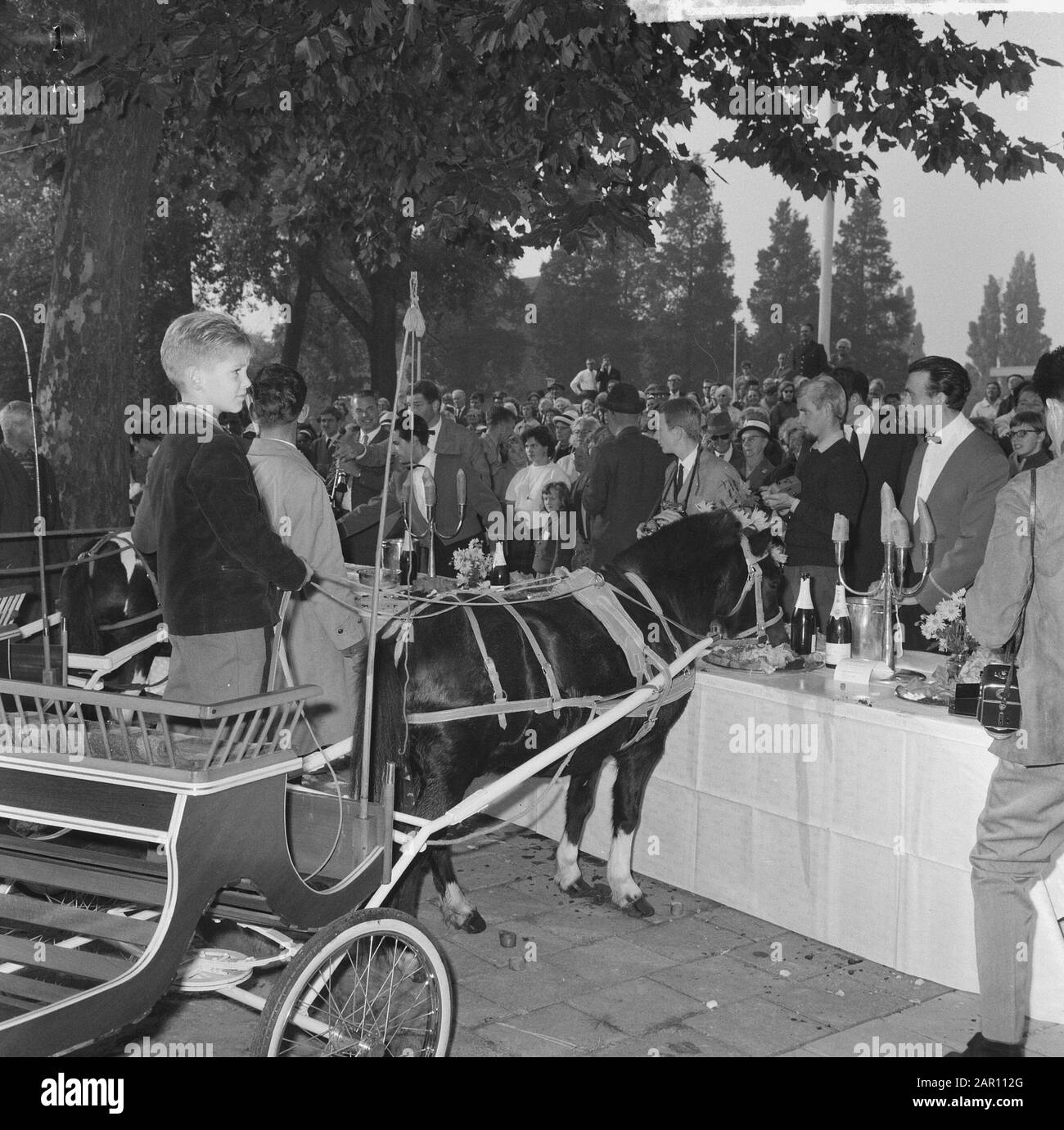 World Animal Day 1964, nutrire gli animali (all'estero) Data: 5 Ottobre 1964 Parole Chiave: Animal Institution Nome: World Animals Day Foto Stock