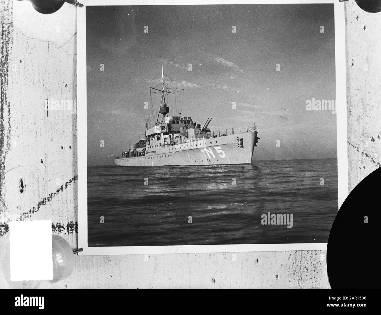 Marvo (6835) (N5) Data: 22 aprile 1949 Parole Chiave: Marine, navi Nome dell'istituzione: Marvo Foto Stock